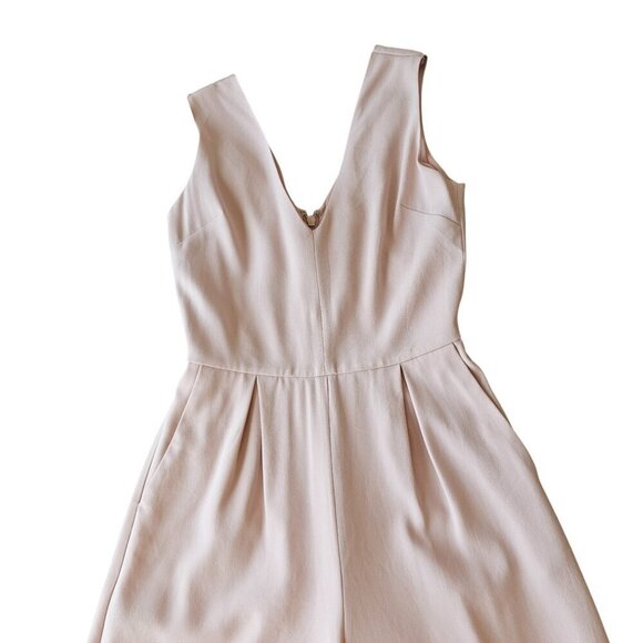 Babaton Aritzia Marcus Sleeveless Jumpsuit Romper Light Pink Sz 2 - Picture 4 of 12